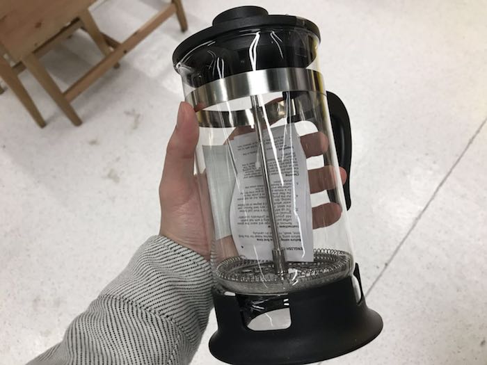Coffee Maker - use instant coffee in a french press