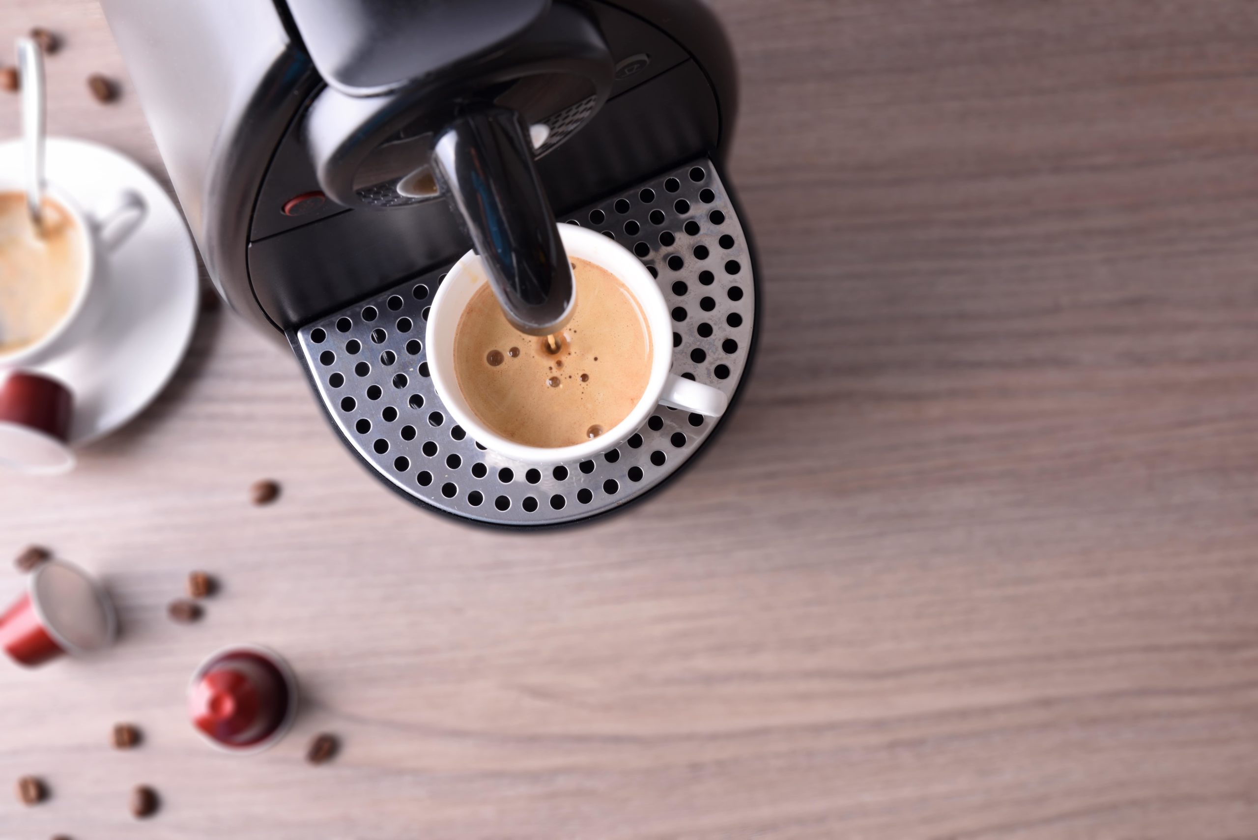 Espresso machine.