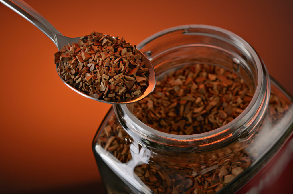 Use instant coffee in a french press