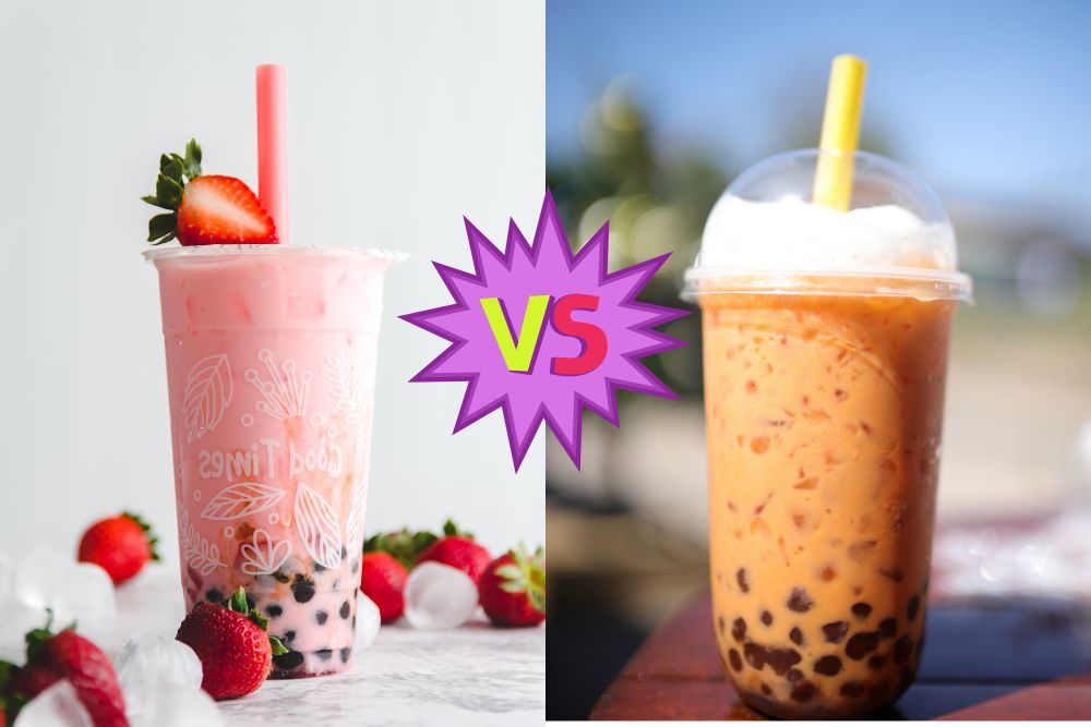 Boba tea vs bubble tea