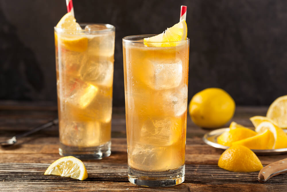 boozy tea drinks - featured