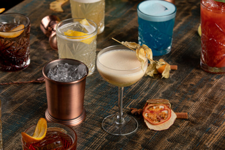 different types of boozy bubble tea