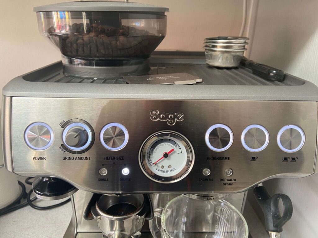 Brevile barista express coffee machine