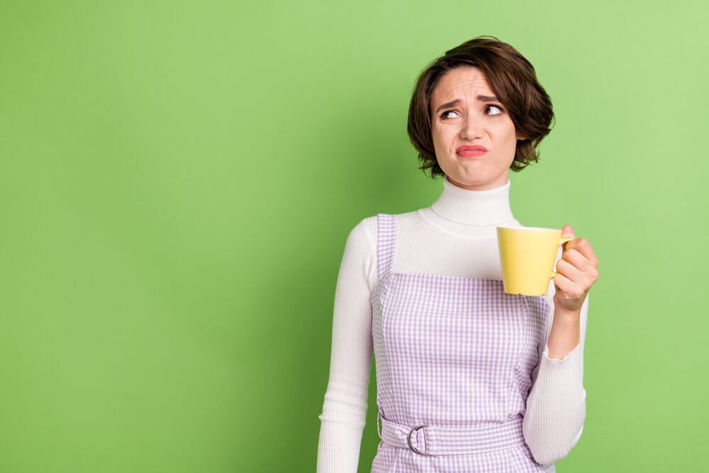 Why does my coffee taste like water?