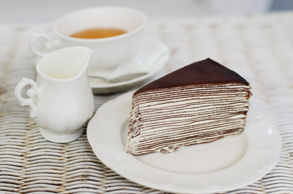 English breakfast tea displayed on a table