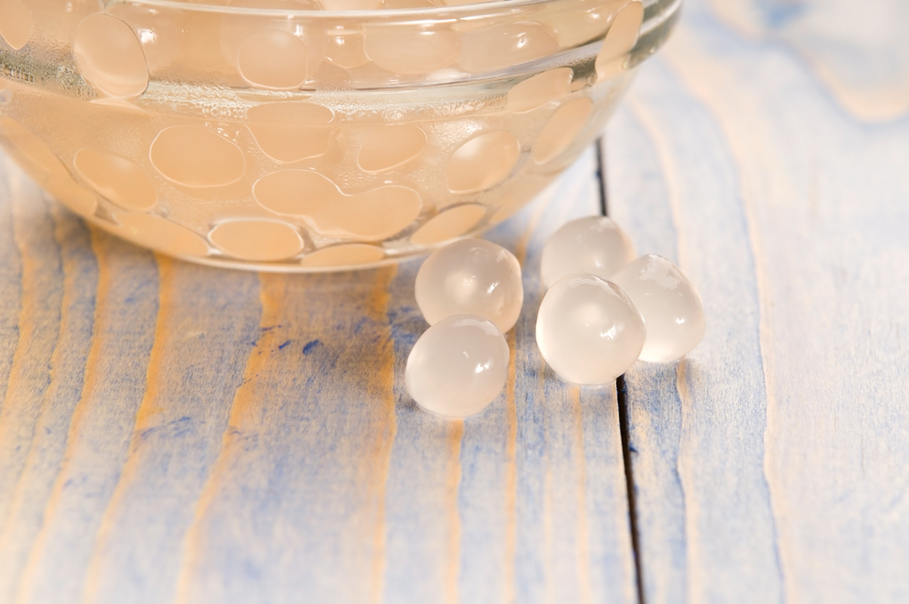 tapioca pearls with lime