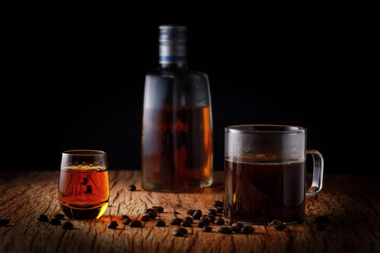 Can you put rum in coffee?
