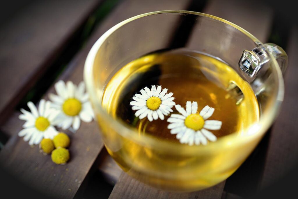 What tea is good with lemon? Chamomile Tea