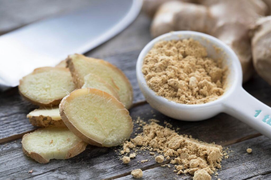 Ginger Slices and Powder