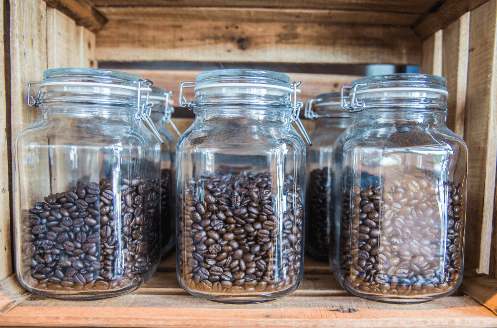 How do you store a 5lb bag of coffee