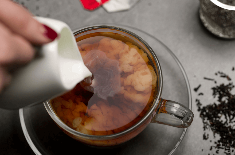 What tea goes with milk?