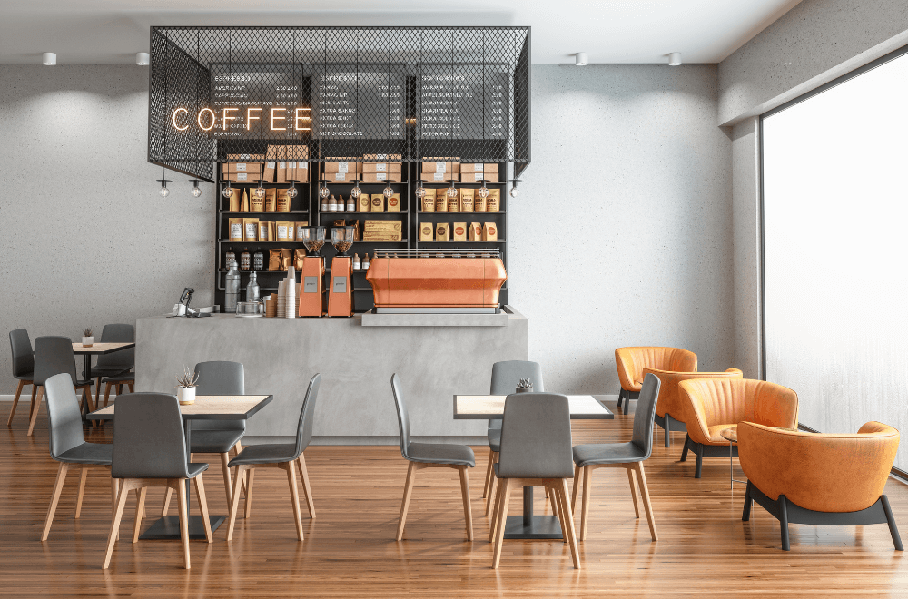 how to start a coffee business with no money
