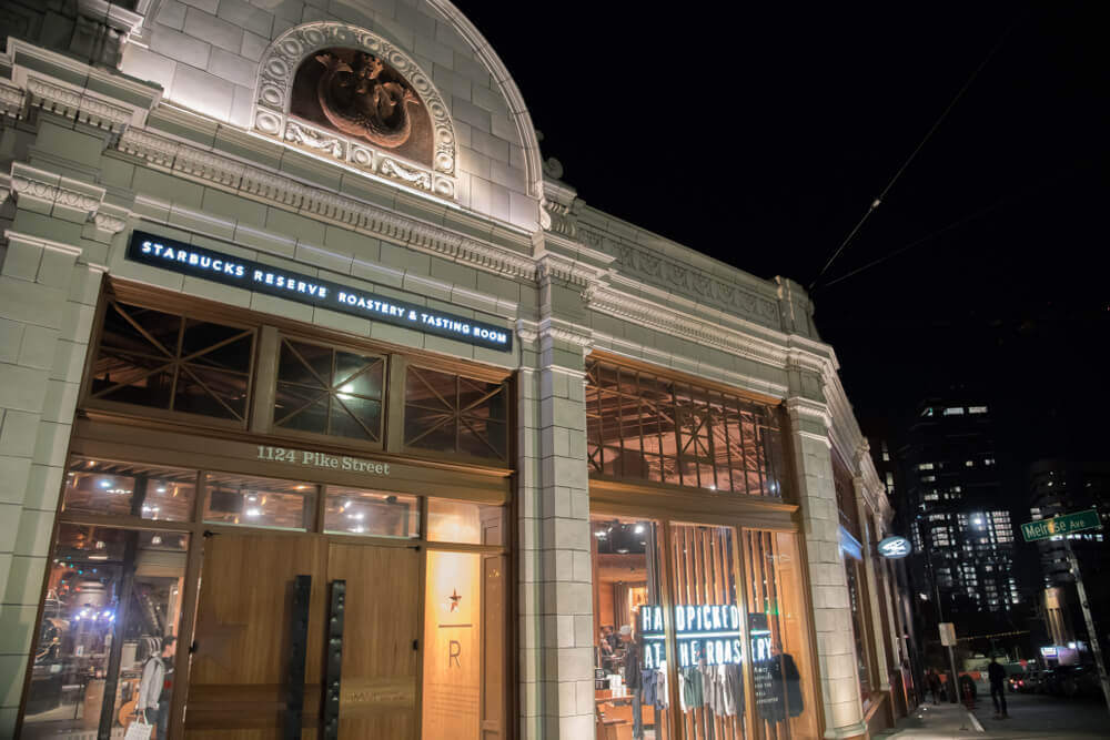 Starbucks Reserve Roastery in Seattle, Washington