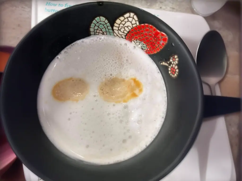 Rich and creamy cappuccino