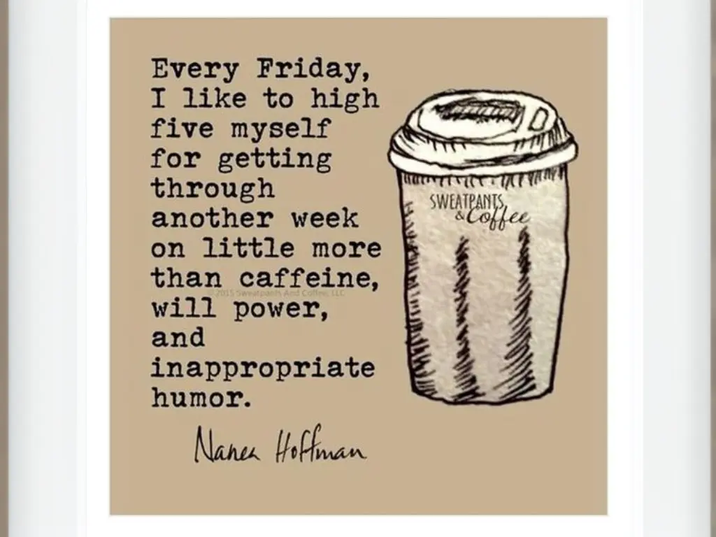 Coffee is literally the only thing keeping them going