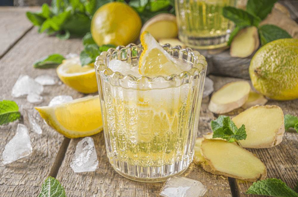 How to make a ginger drink with ginger powder?