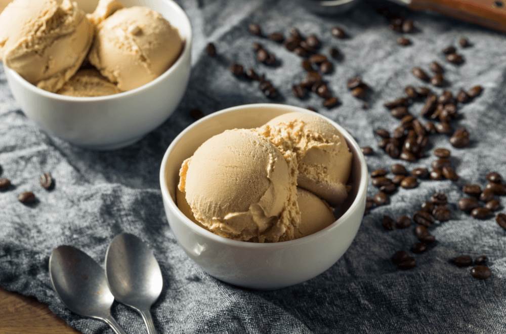 Homemade coffee ice cream recipe