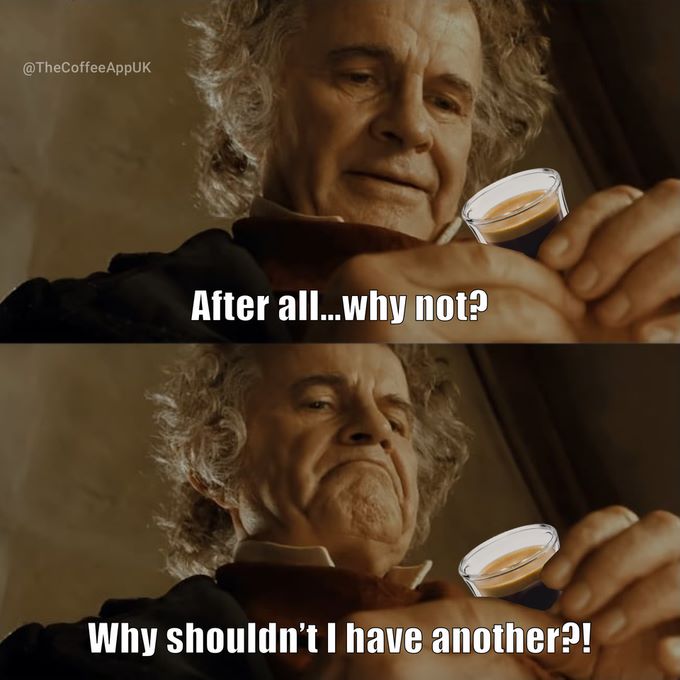 So many flavors coffee addict meme