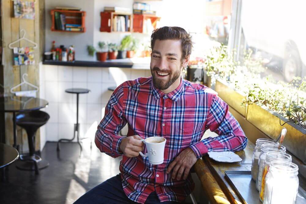 Drink coffee to get the energy to drink more coffee