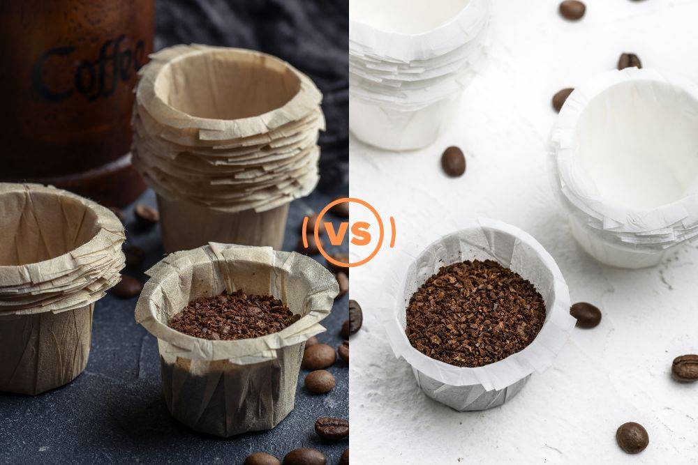 Unbleached vs. bleached coffee filters