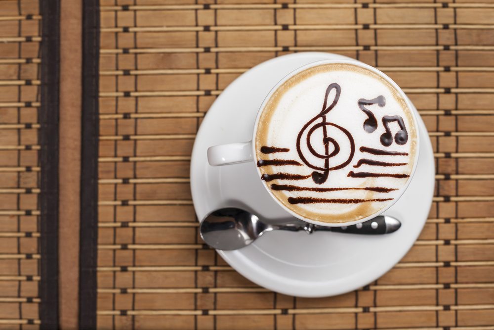 a cup of coffee