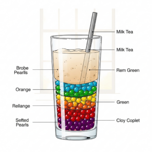 Rainbow Jelly Boba How to Make It at Home