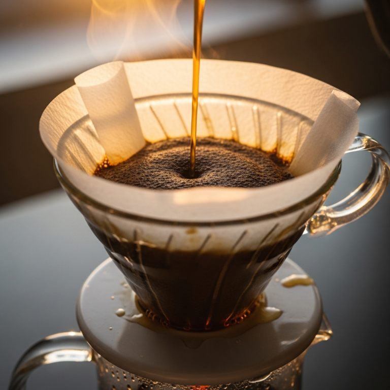 Why Your Coffee Grounds Stick to the Filter