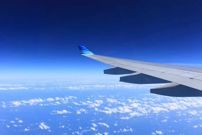 plane already in a high altitude