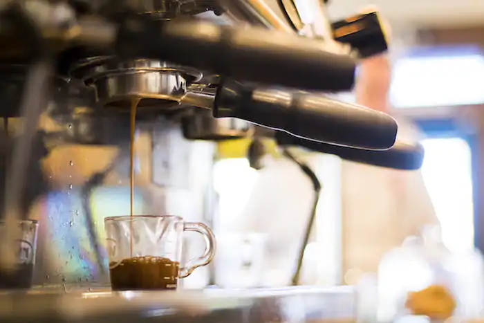 shot of a coffee
