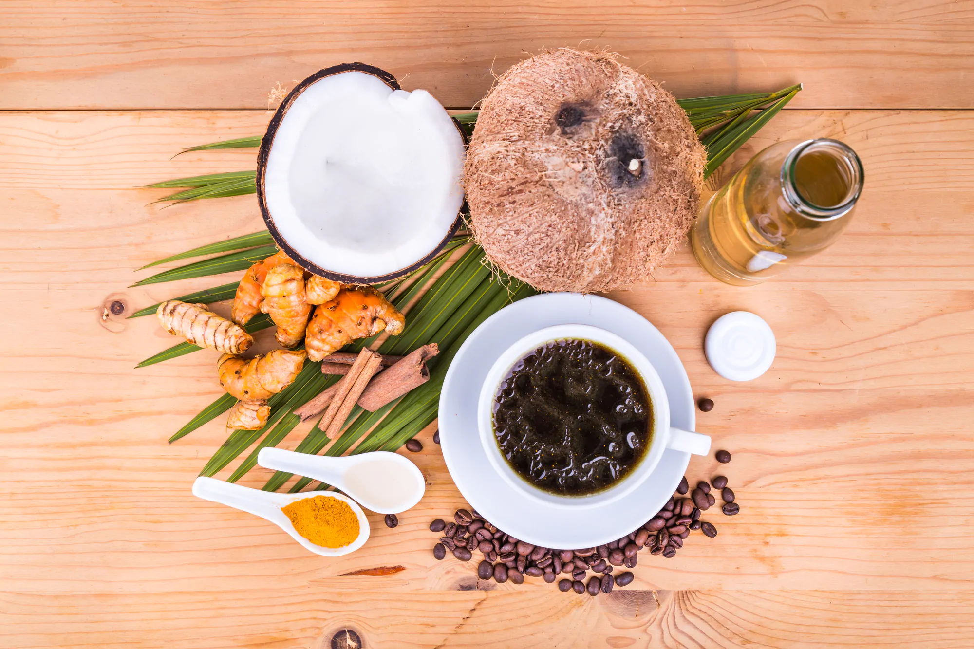 coconut oil in coffee