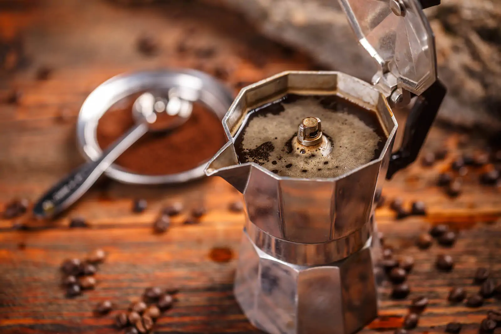 Coffee maker overflowing