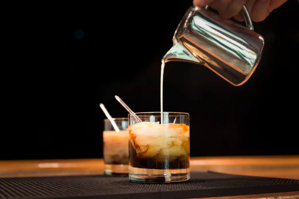 What does spanish latte contain?